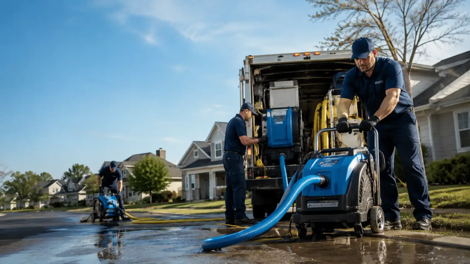 Flood Damage Cleanup in Great Lakes, IL